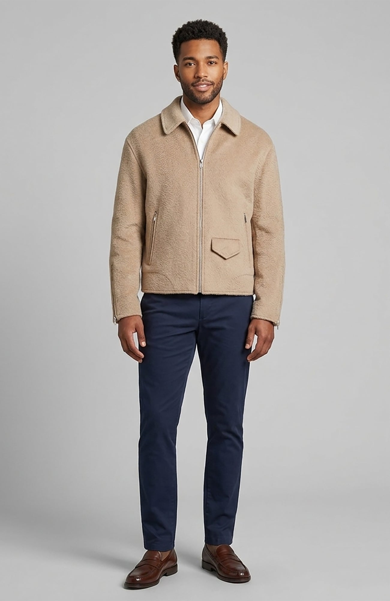 Luke Wool & Alpaca Jacket - MENS - Cardinal of Canada - US - Luke Wool & Alpaca Jacket