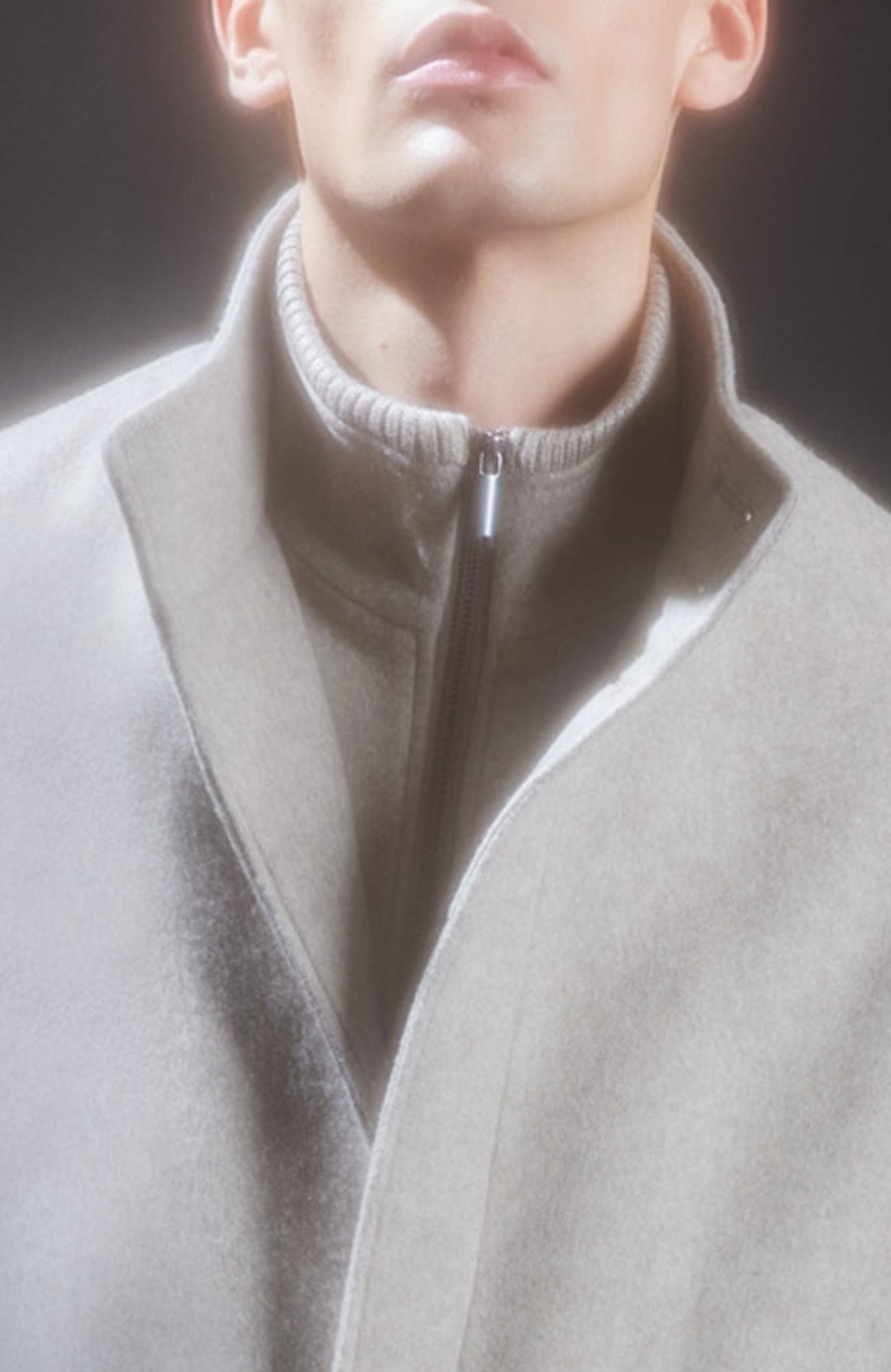 Mont-Royal Taupe Wool & Cashmere Car Coat - MENS - Cardinal of Canada-US-Mont-Royal Taupe Wool & Cashmere Car Coat