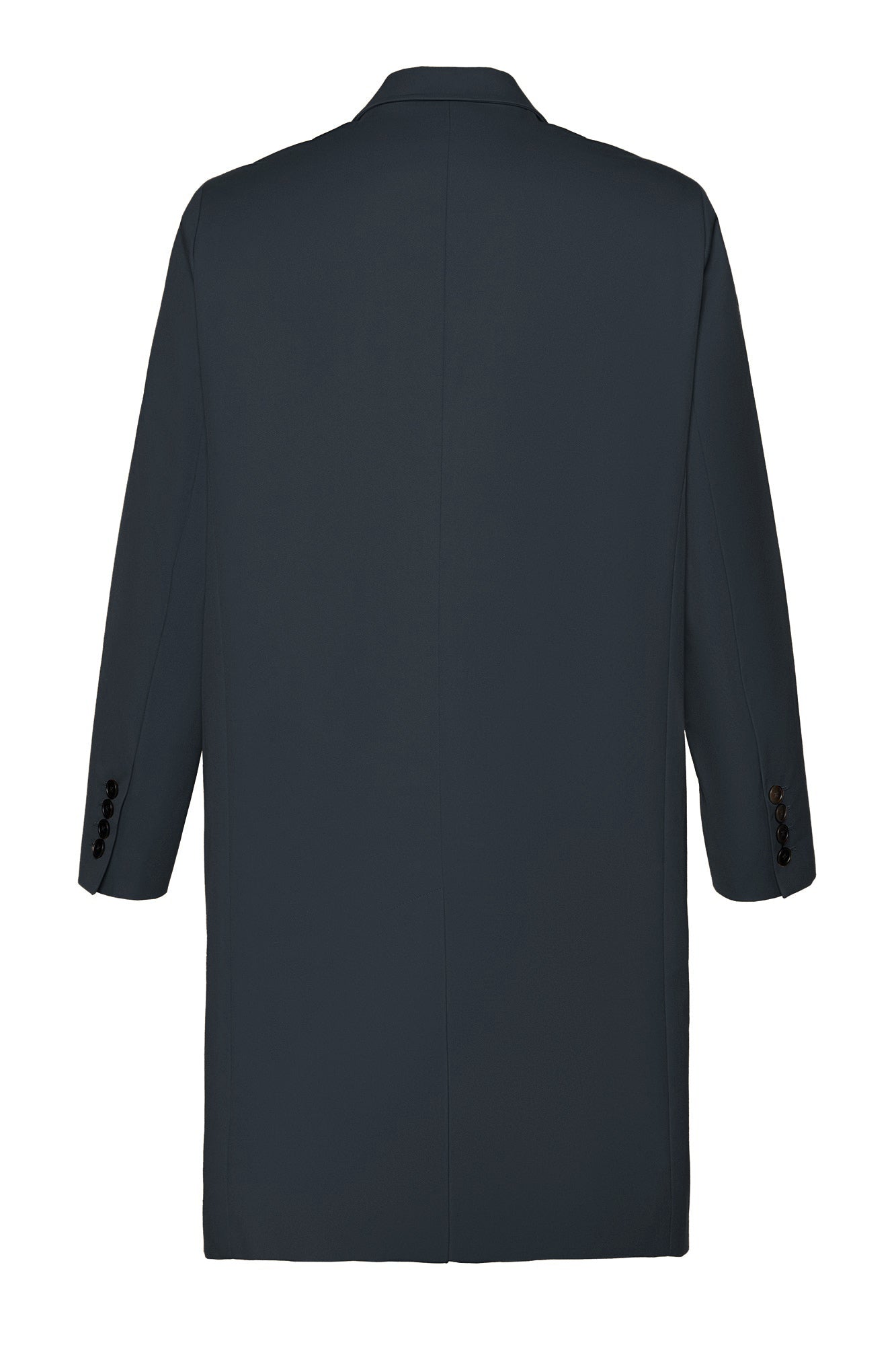 LIMITED EDITION: SCOTTSDALE DOUBLE BREAST RELAXED NAVY TOPCOAT