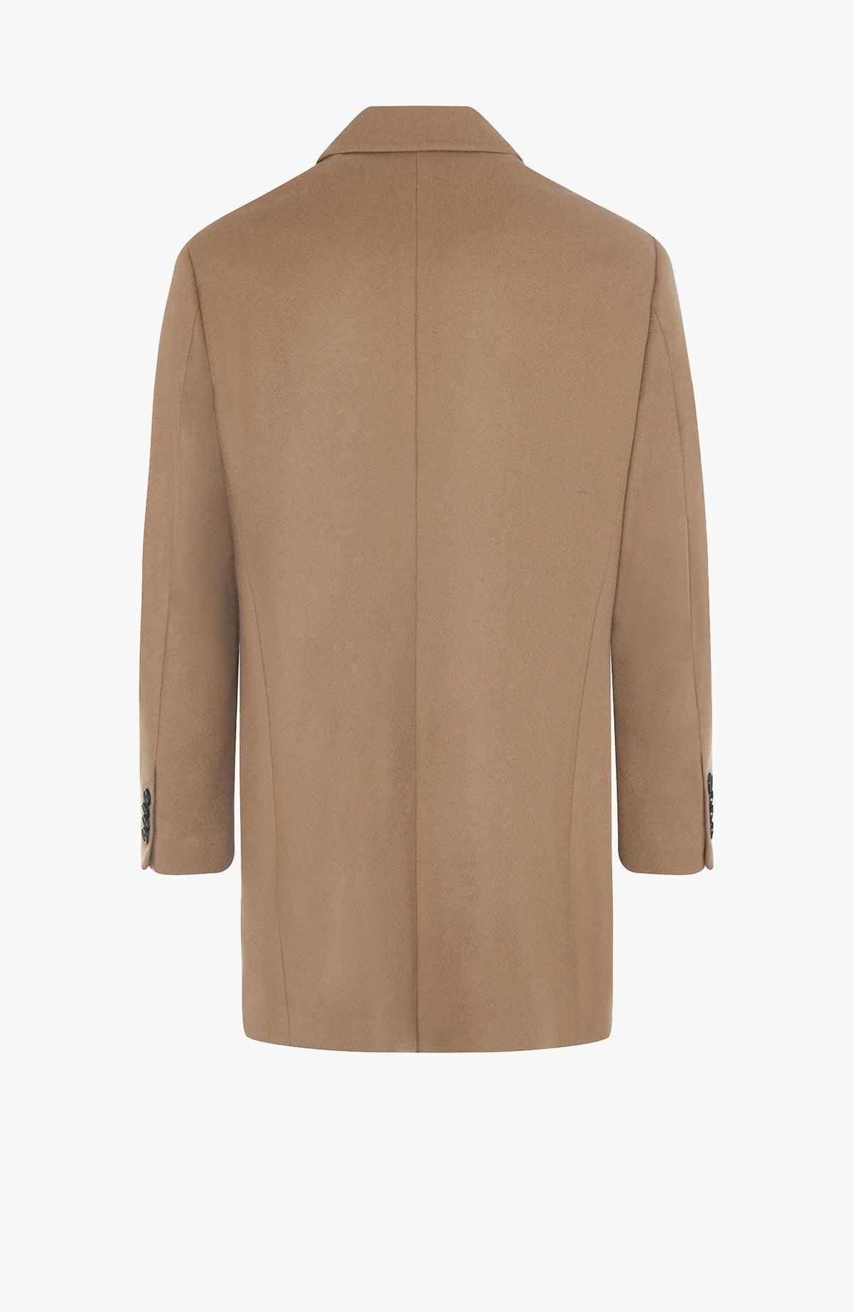 St. Pierre Lightweight Cashmere Topcoat in Camel - MENS - Cardinal of Canada-US-St. Pierre Lightweight Cashmere Topcoat in Camel
