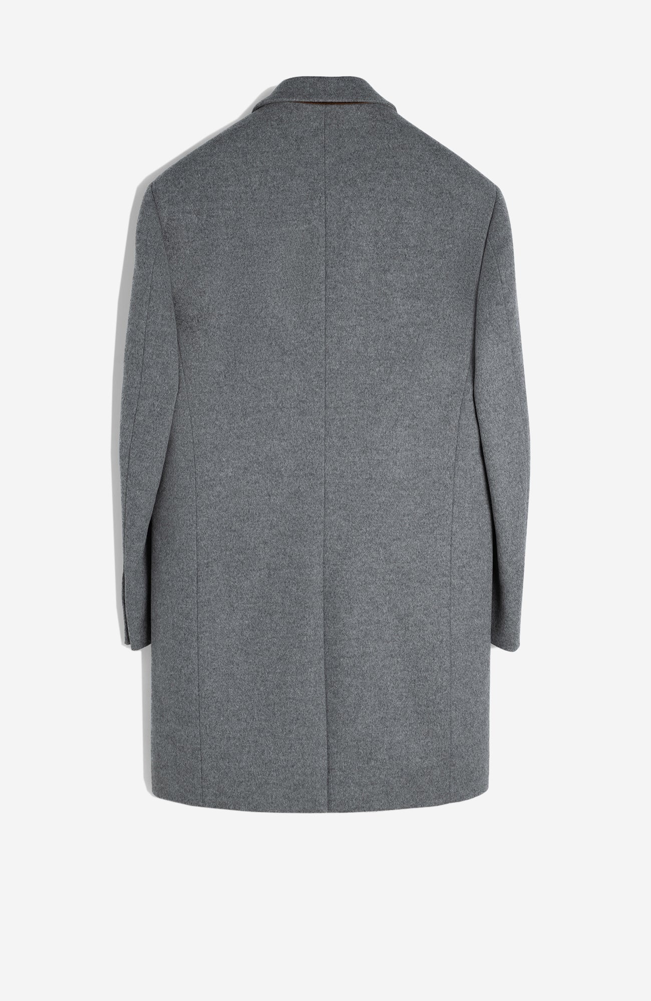 Sutton Light Gray Wool Topcoat - Cardinal of Canada - US - Sutton Light Gray Wool Topcoat