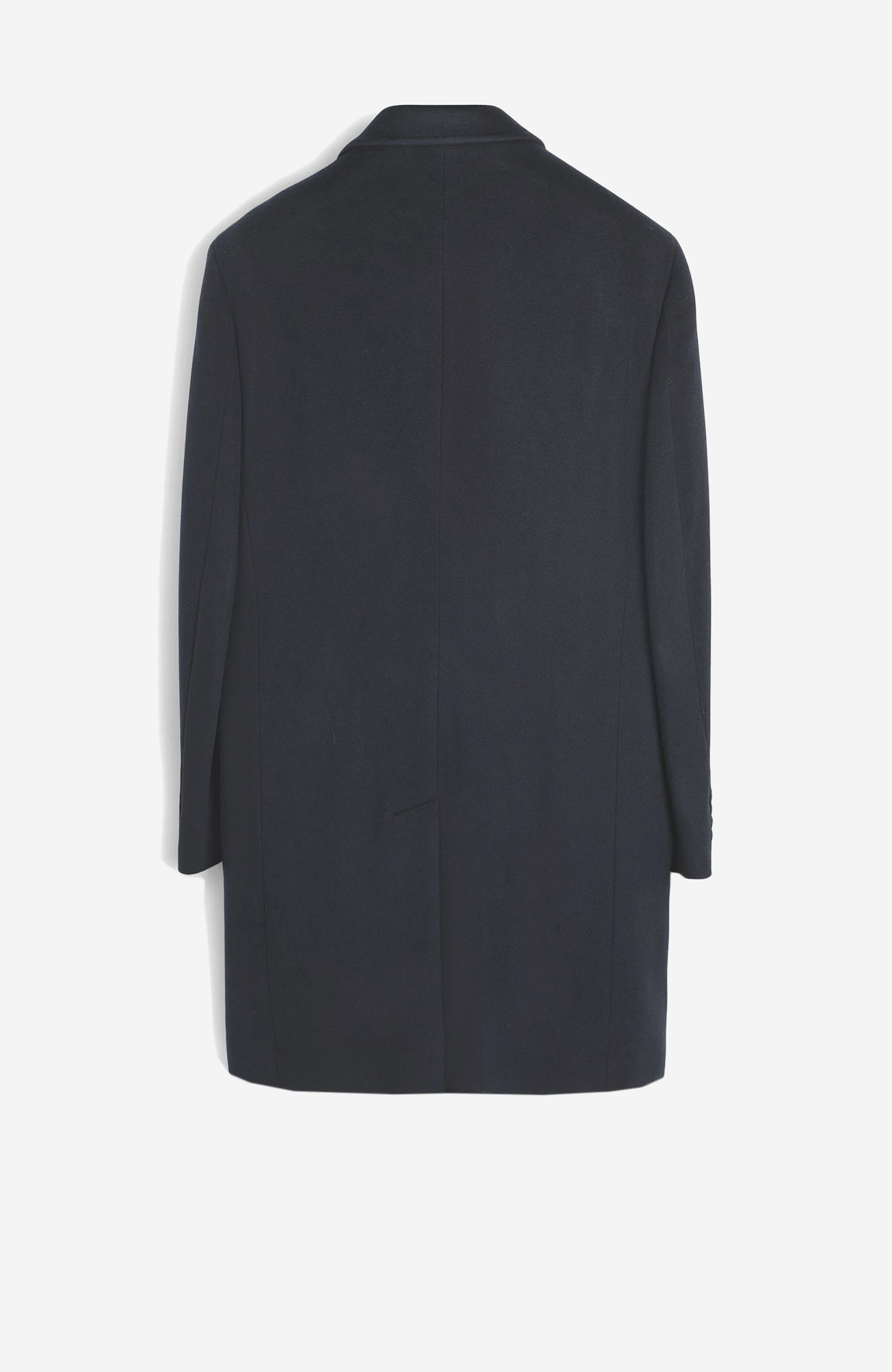 The St. Pierre Black Cashmere Topcoat - Cardinal of Canada - US - The St. Pierre Black Cashmere Topcoat