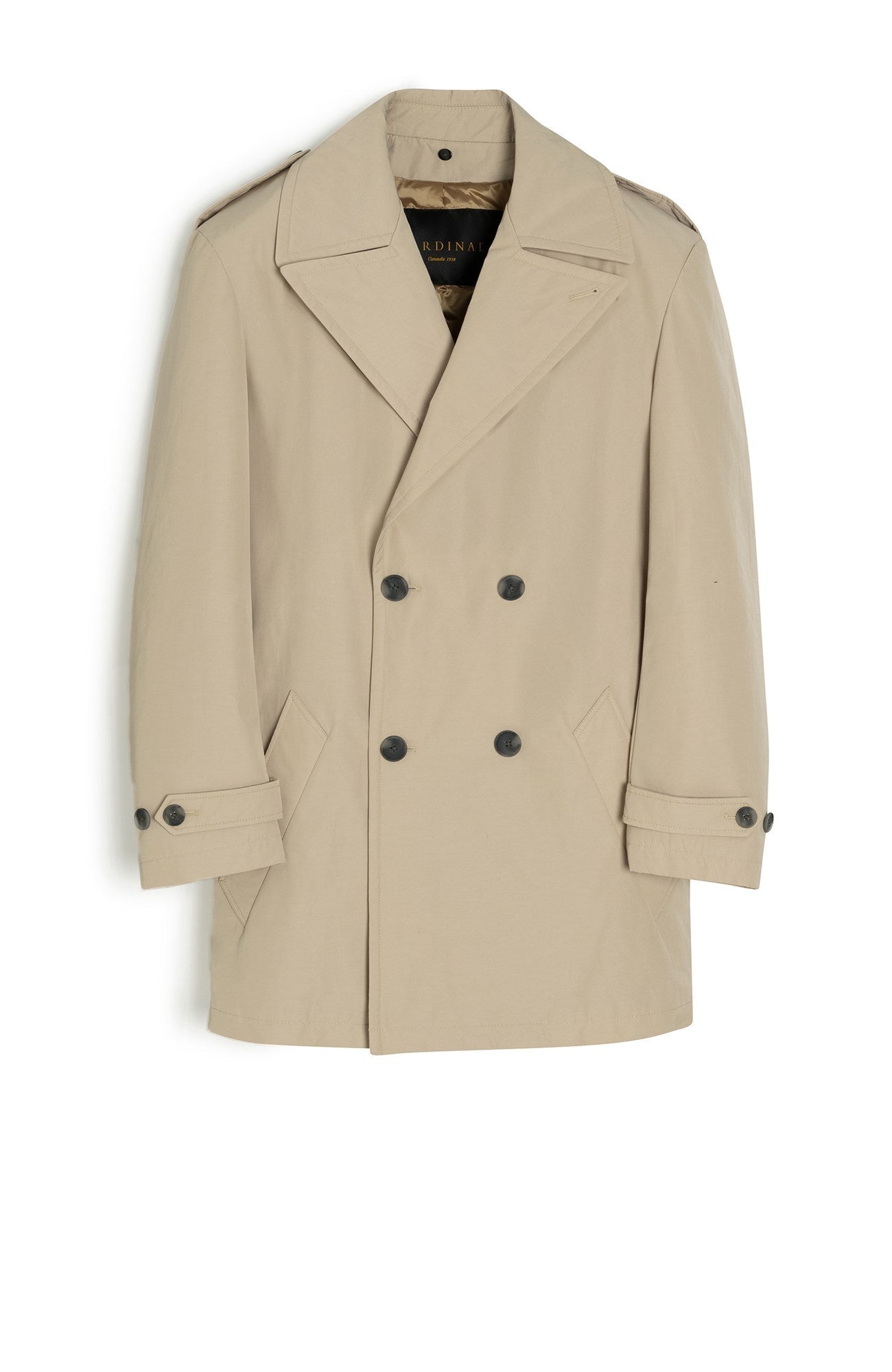 Anikan Beige Trench Coat - MENS - Cardinal of Canada - US - Anikan Beige Trench Coat