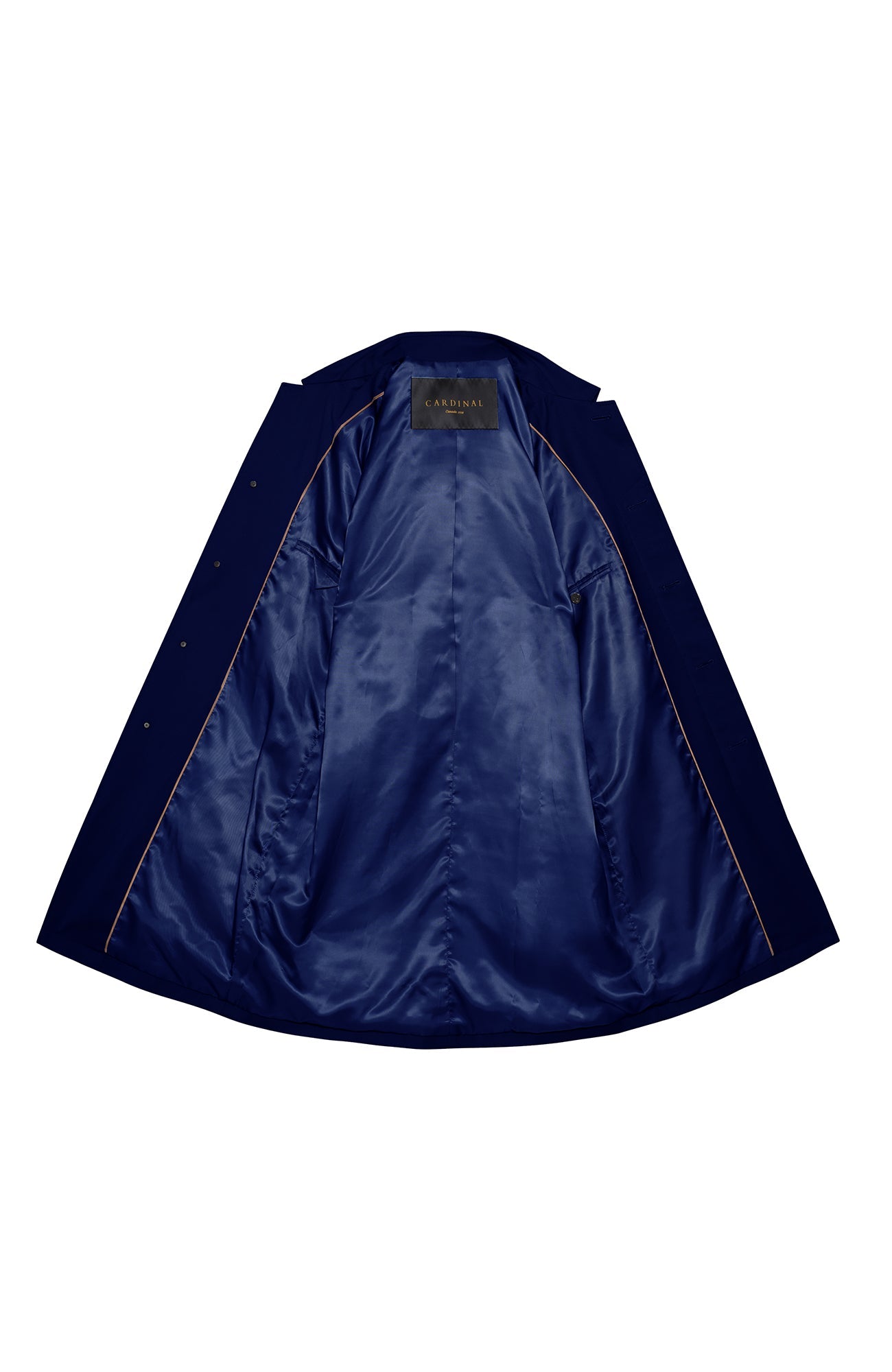 JAX NAVY WOOL RAINCOAT - Cardinal of Canada-US-JAX NAVY WOOL RAINCOAT