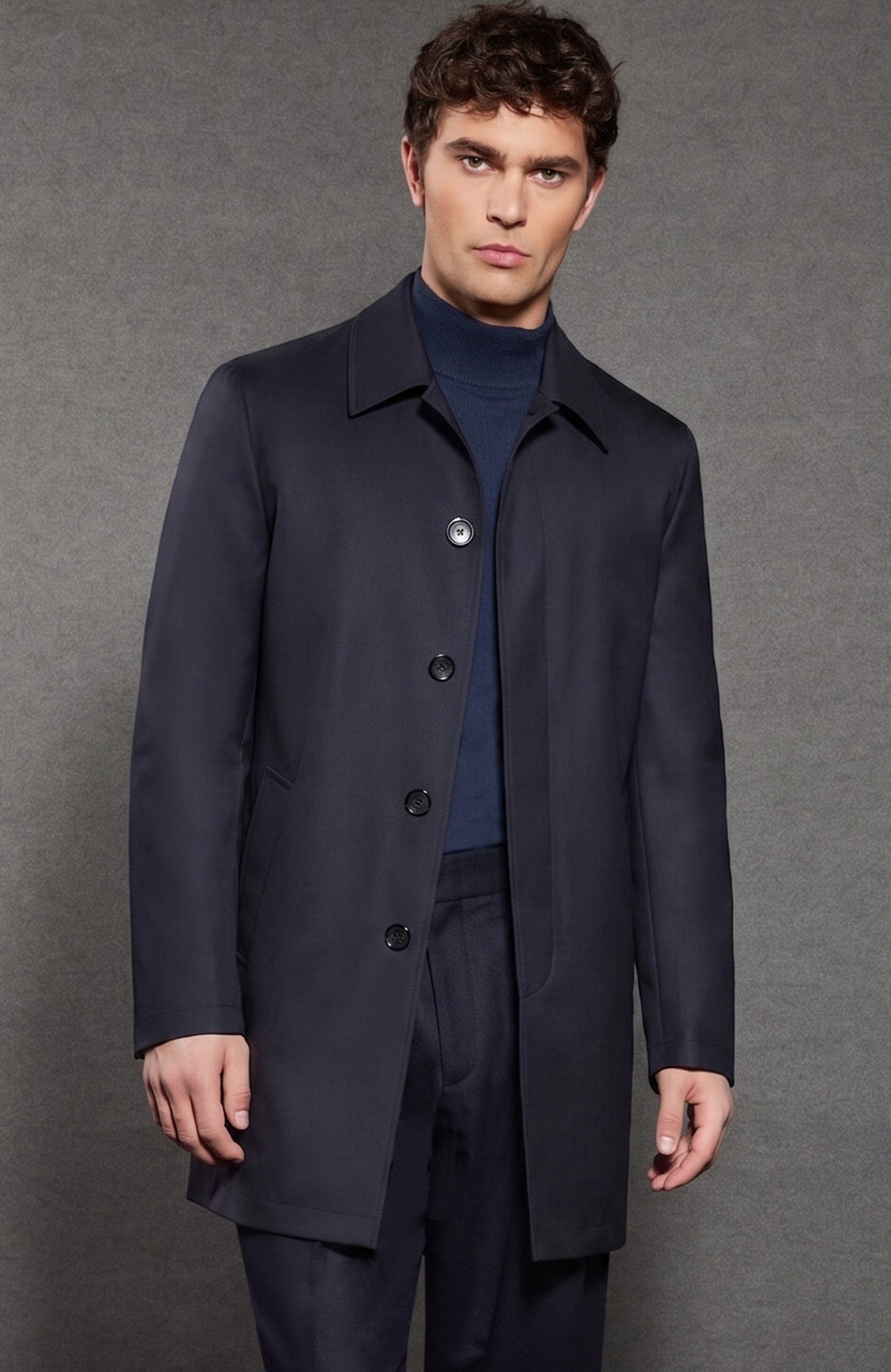 McCord Dark Navy Raincoat - MENS - Cardinal of Canada-US-McCord Dark Navy Raincoat