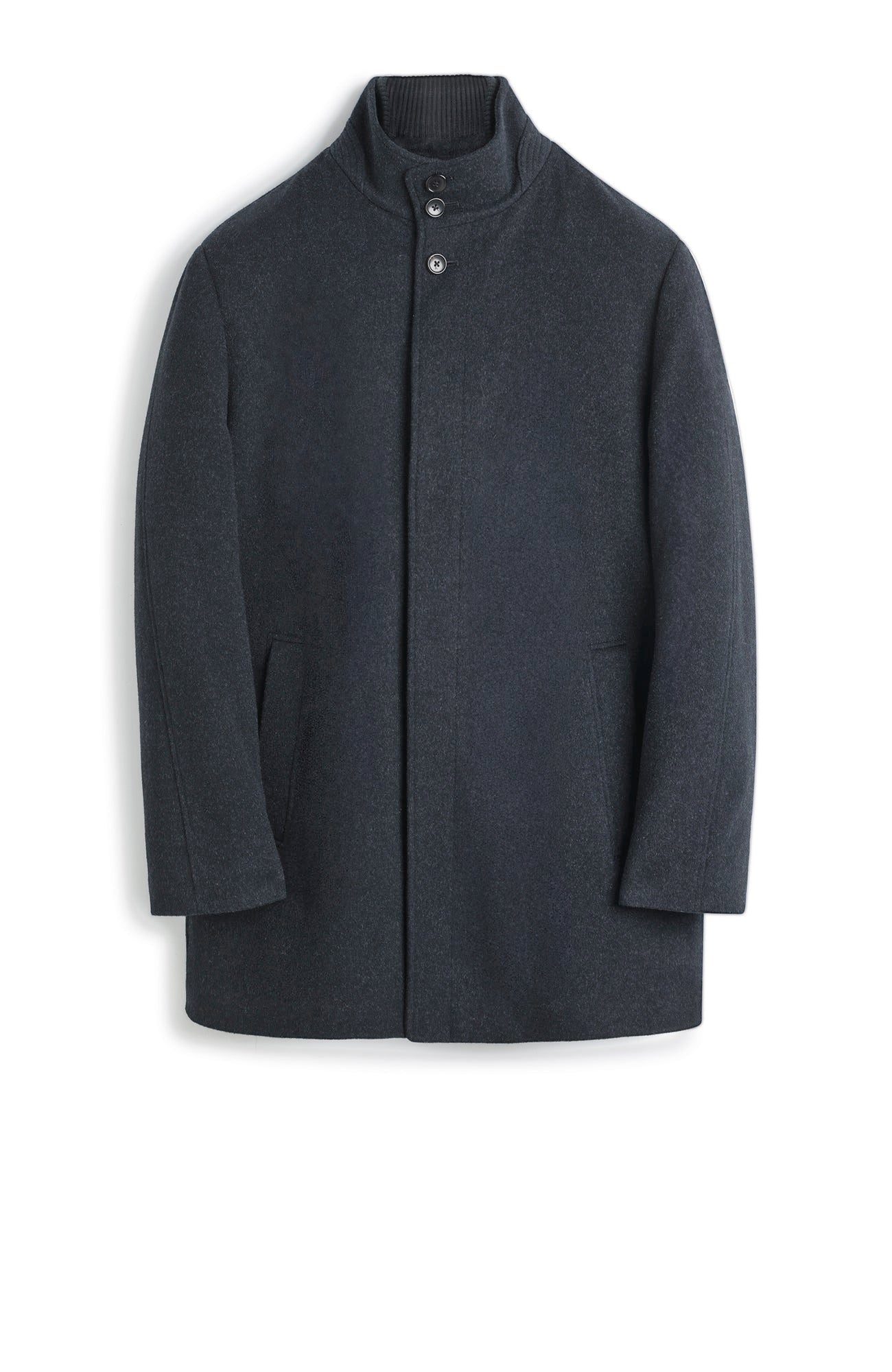 MONT - ROYAL CHARCOAL WOOL & CASHMERE CAR COAT - Cardinal of Canada - US - MONT - ROYAL CHARCOAL WOOL & CASHMERE CAR COAT