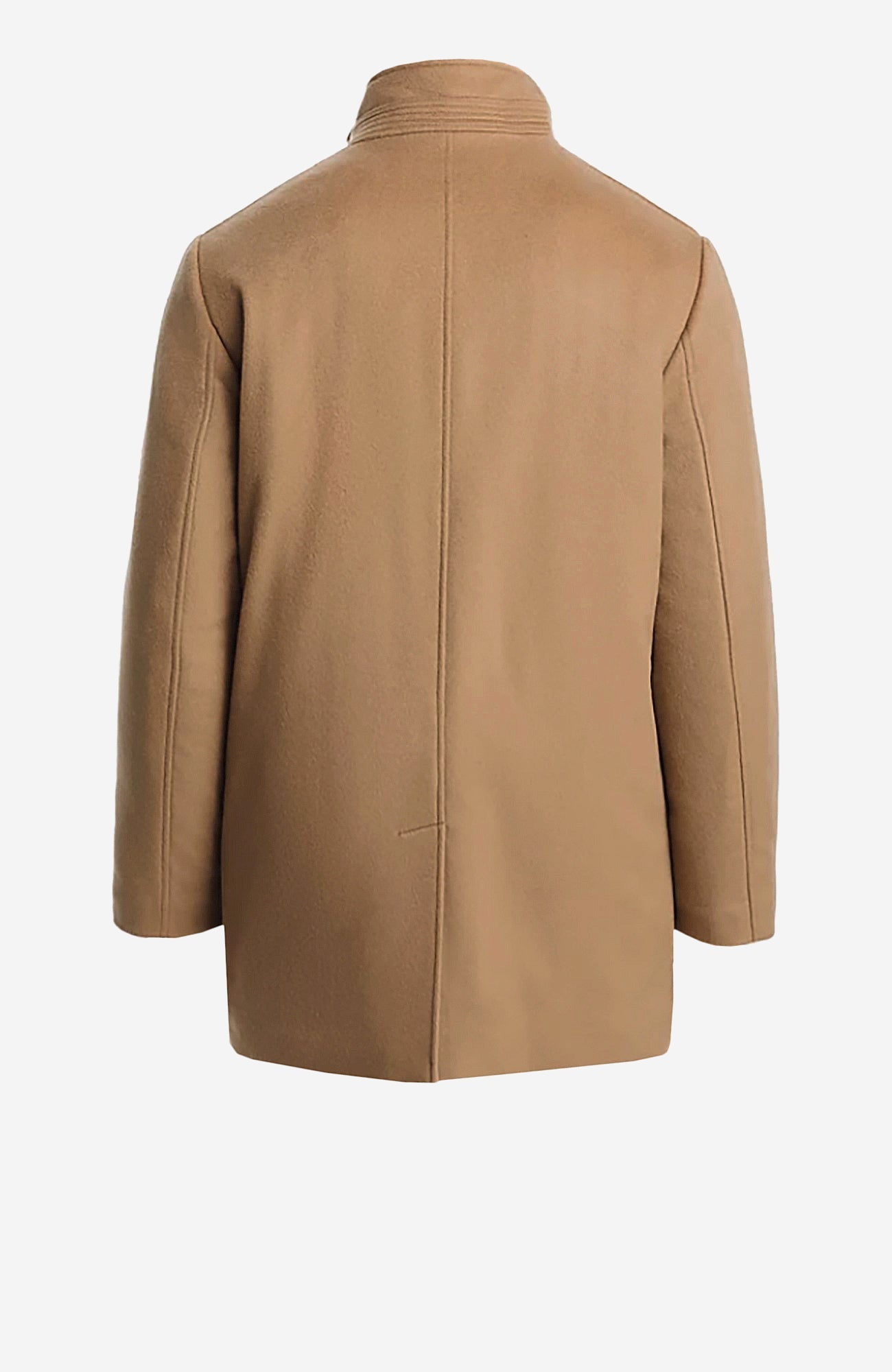 Mont - Royal Wool & Cashmere Car Coat In Vicuna - MENS - Cardinal of Canada - US - Mont - Royal Wool & Cashmere Car Coat In Vicuna