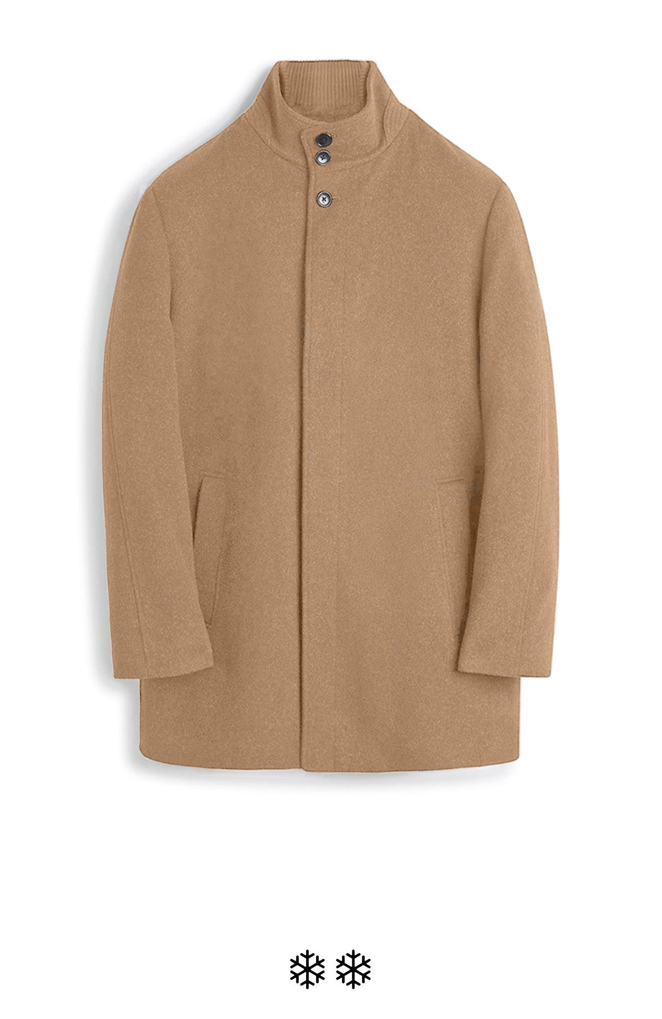 MONT - ROYAL WOOL & CASHMERE CAR COAT in VICUNA - MENS - Cardinal of Canada - US - MONT - ROYAL WOOL & CASHMERE CAR COAT in VICUNA