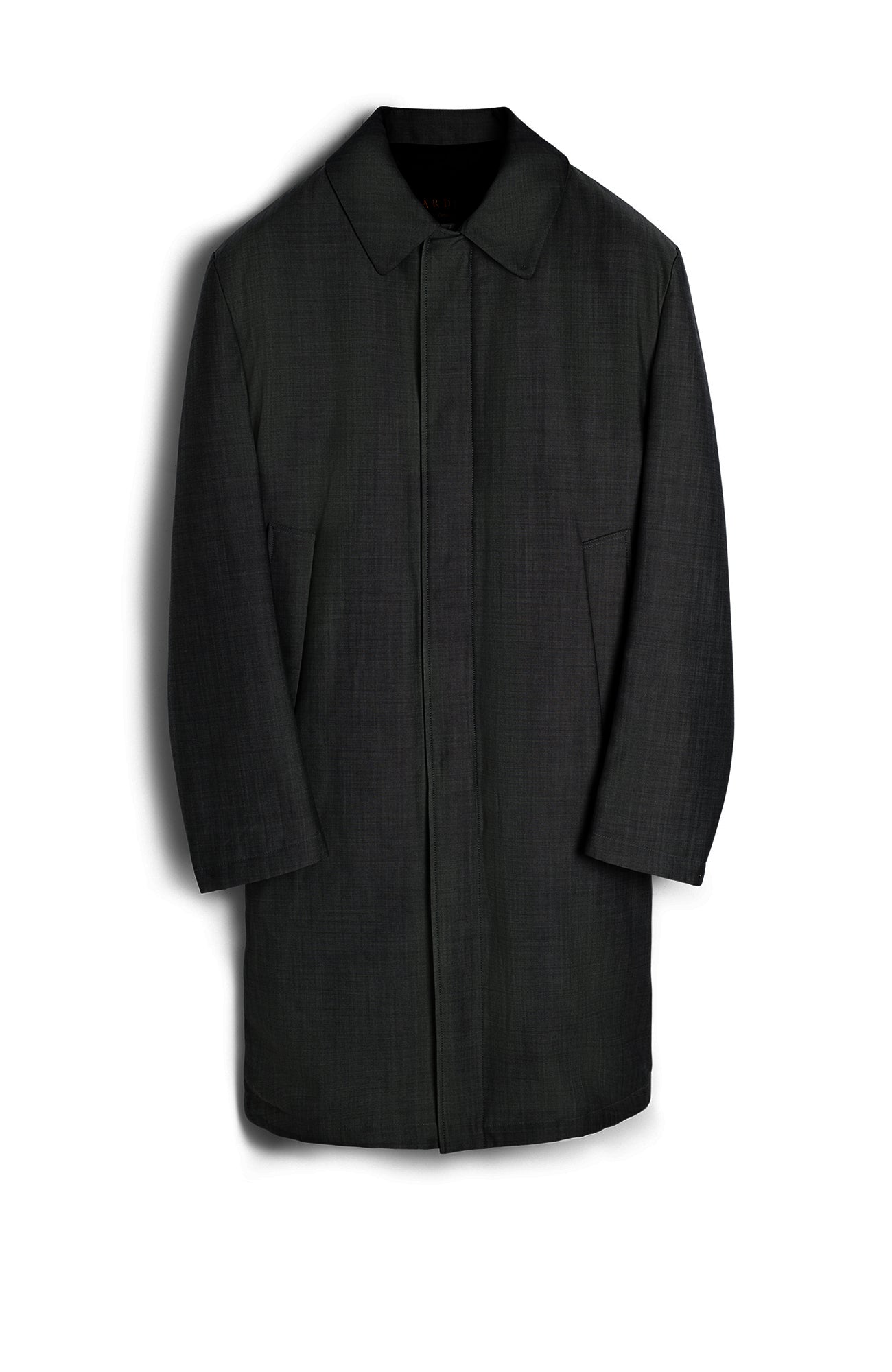 NOAH BLACK WOOL & CASHMERE TOPCOAT - MENS - Cardinal of Canada - US - NOAH WOOL & CASHMERE TOPCOAT 41 inch length