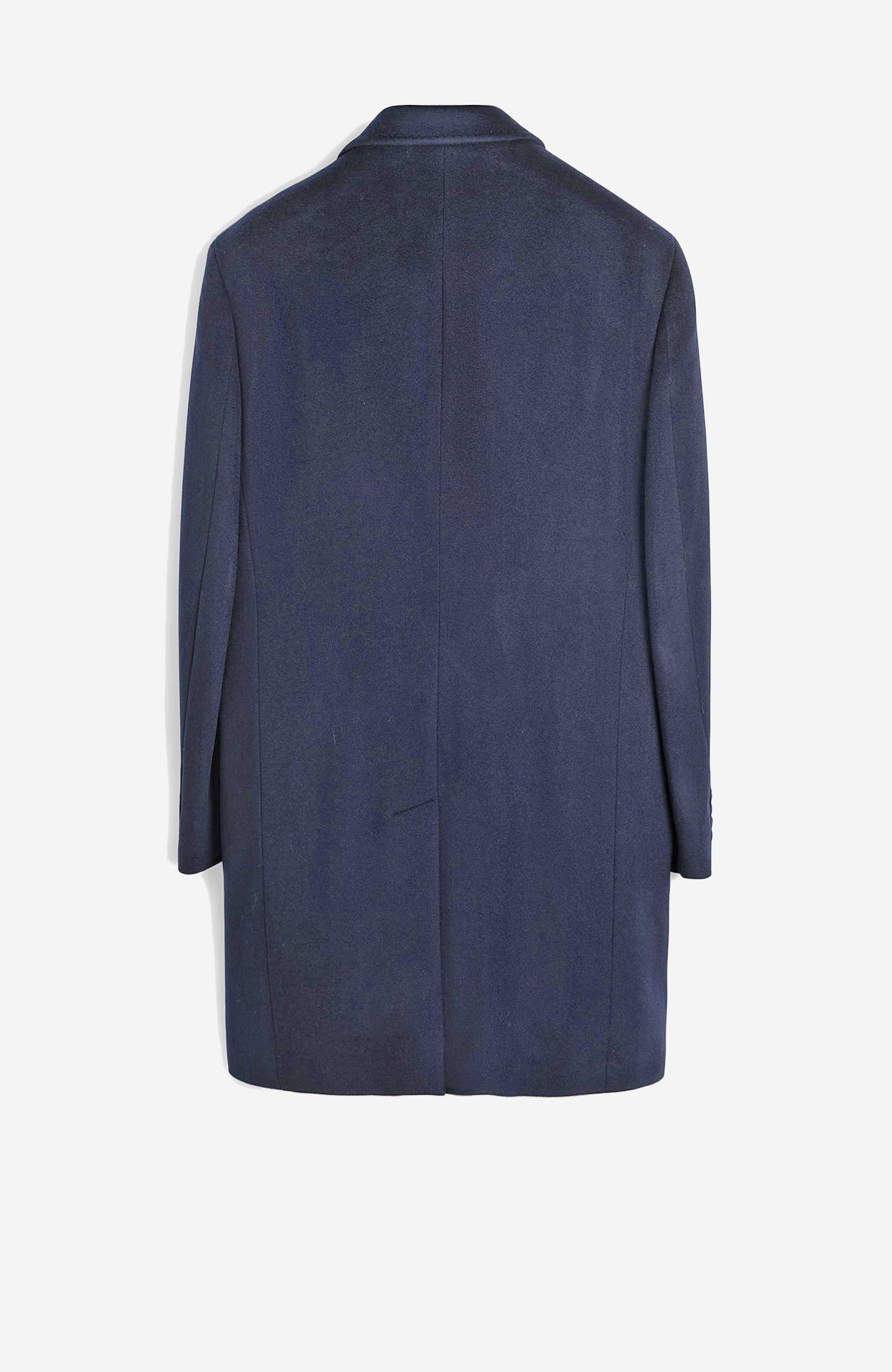 The St. Pierre Navy Cashmere Topcoat - Cardinal of Canada - US - The St. Pierre Navy Cashmere Topcoat