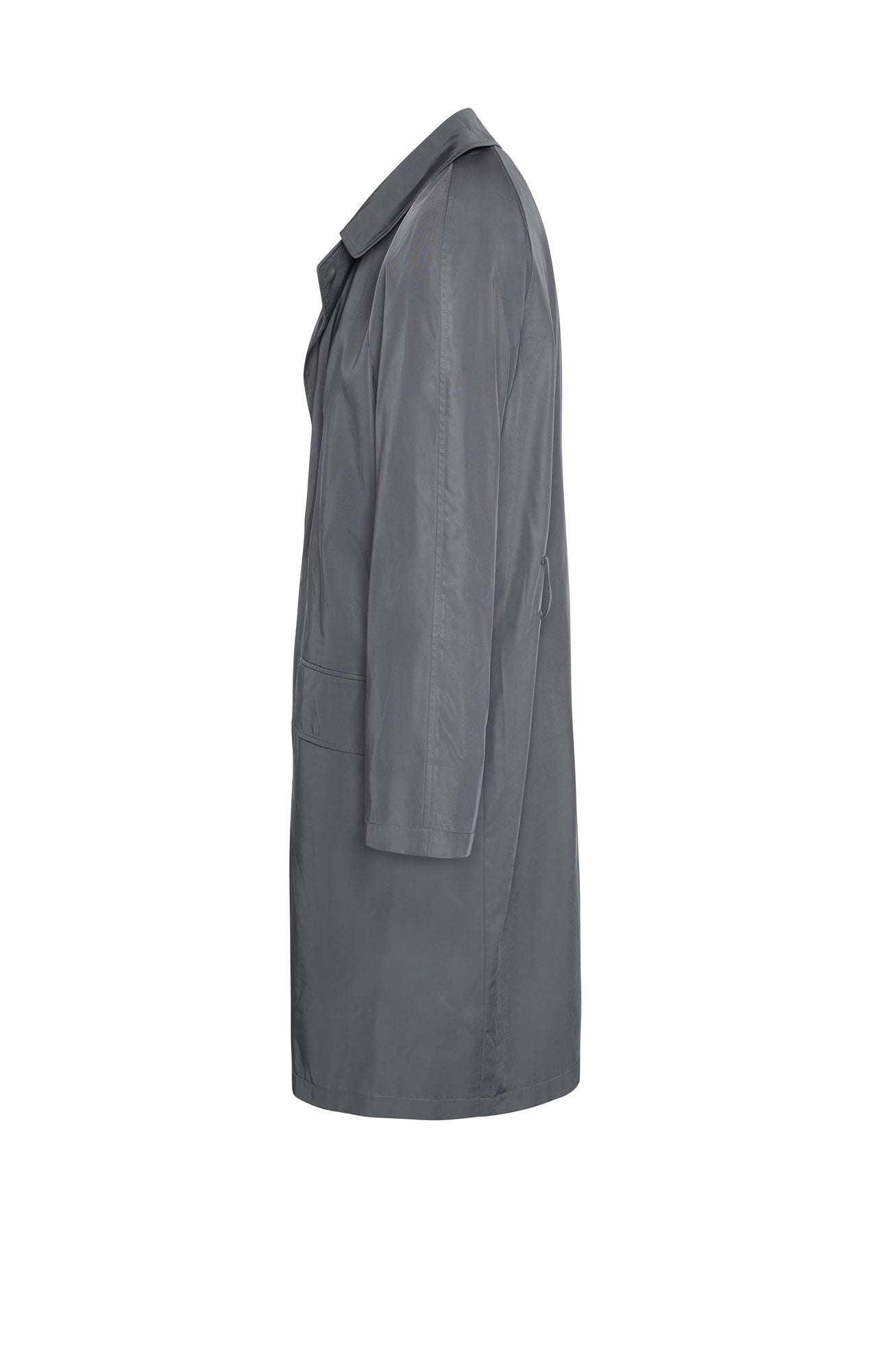 LIMITED EDITION: COLE GREY BELTED RAINCOAT - MENS - Cardinal of Canada-US-LIMITED EDITION: COLE GREY BELTED RAINCOAT 41 INCH LENGTH